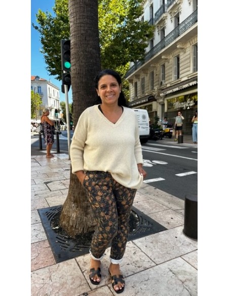 Pantalon Temple Hod Paris. black wax