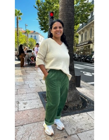 Pantalon Yael velours cotelé Amazon Hod-Paris