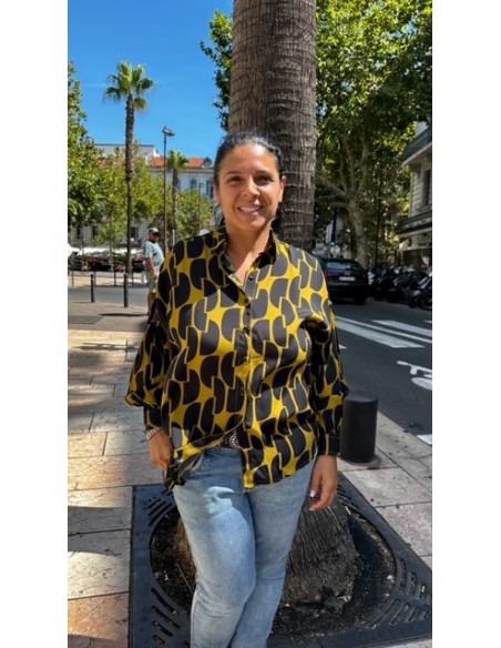 Chemise Kelly Gold pacman Hod-Paris