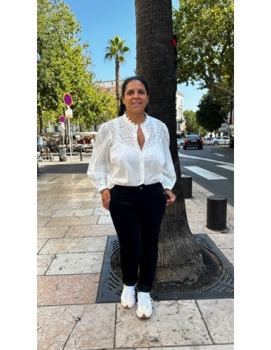 Pantalon Strauss velours Ebony Hod Paris