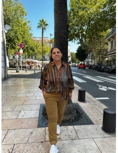 Pantalon Strauss velours cookie Hod Paris 2