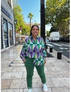 Pantalon Strauss velours Amazon Hod Paris 2