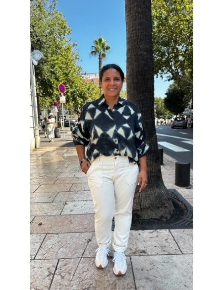 Pantalon en velours côtelé Trésor aspen Hod-Paris