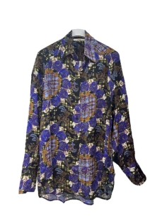 Chemise Nirvana patch blue Hod-Paris