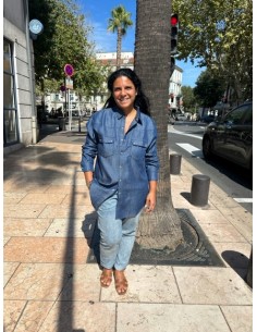 Chemise Maya jeans brut Hod-Paris 2