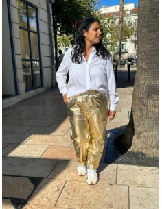 Pantalon Yael brillant gold Hod-Paris 2
