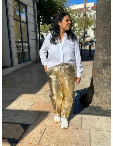 Pantalon Yael brillant gold Hod-Paris