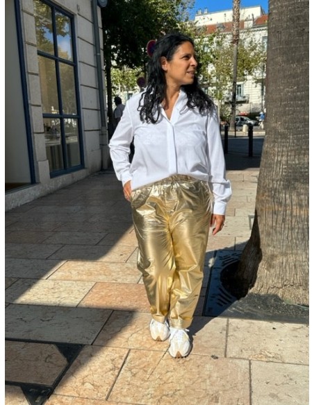 Pantalon Yael brillant gold Hod-Paris
