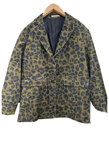 Veste Mauri velours kaki léo Hod-Paris