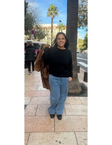 Pull Luna uni black Hod-Paris