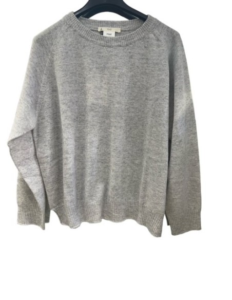 Pull Luna uni gris Hod-Paris