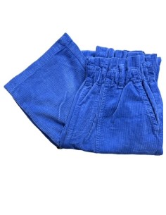 Yael velours cotelé bleu  Hod-Paris