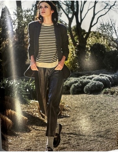 Pull Luna Stripes Aurore Hod Paris