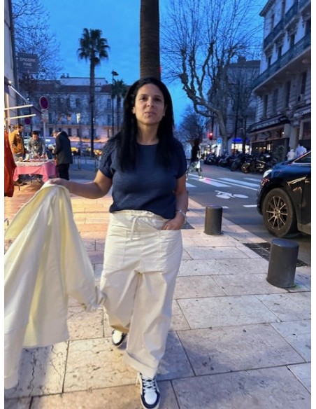 pantalon Babakar cream Hod-Paris