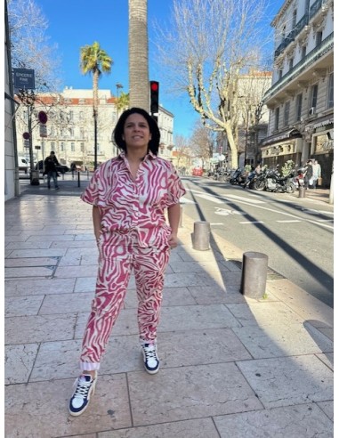 Chemise Naya zébra candy Hod-paris