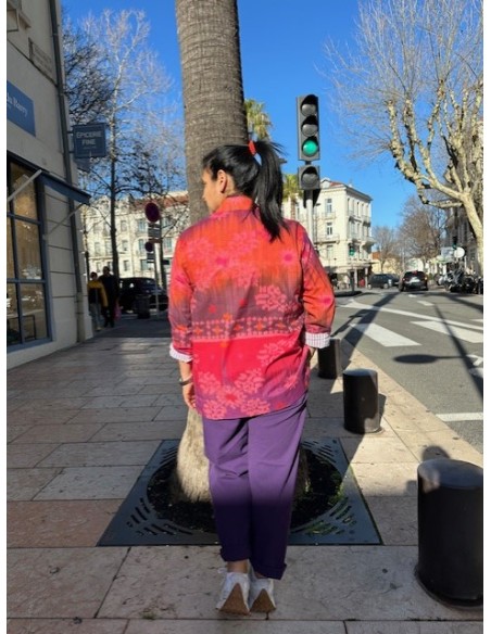 Veste Mauri  ikat patchouli Hod-Paris
