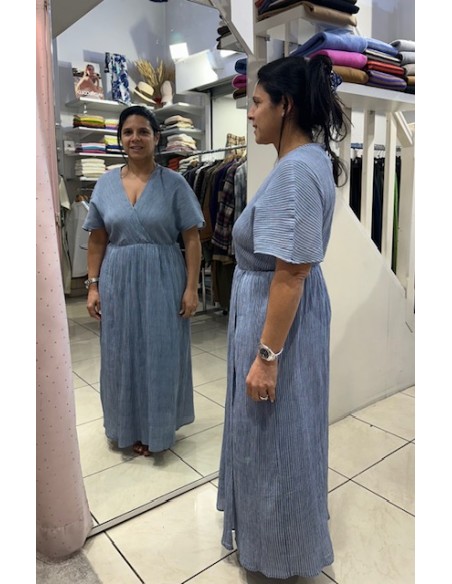 Robe Malia sky Hod-Paris