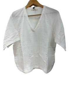 Blouse Belize uni optic white Hod-Paris 2