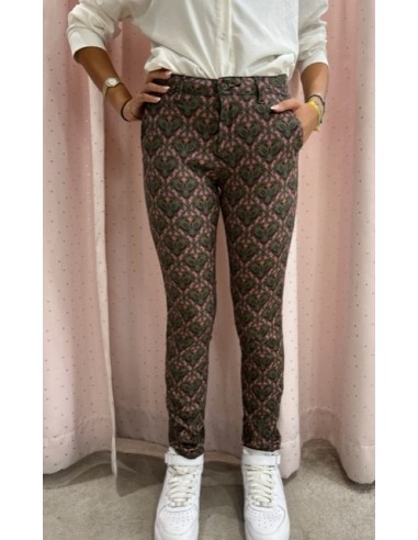 Pantalon Temple Hod-Paris. Feuille vert