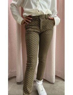 pantalon Temple Hod-Paris.Estampado black 2