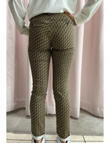 pantalon Temple Hod-Paris.Estampado black