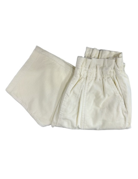 Pantalon Yael velours côtelé cream Hod-Paris