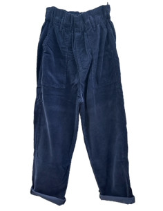 Pantalon Yael velours côtelé navy Hod-Paris 2