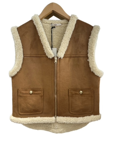 Veste sans manches Carolina camel Hod-Paris
