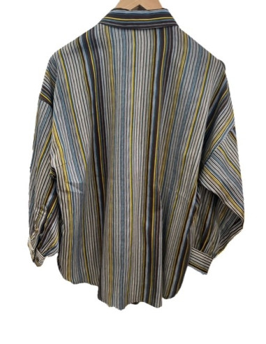 Chemise Kelly mocha stripe Hod-Paris