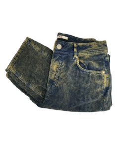 Pantalon velours Gala wash navy Hod-Paris