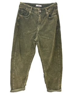 Pantalon velours Gala wash army Hod-Paris 2