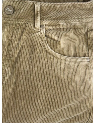 Pantalon velours Gala wash granola Hod-Paris