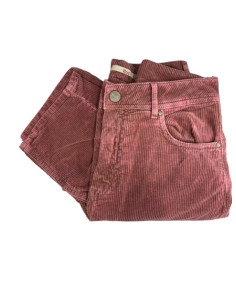 Pantalon velours Gala wash rosa Hod-Paris