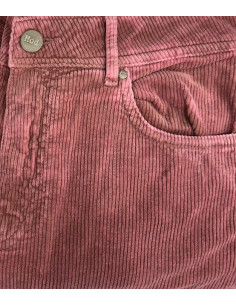 Pantalon velours Gala wash rosa Hod-Paris 2