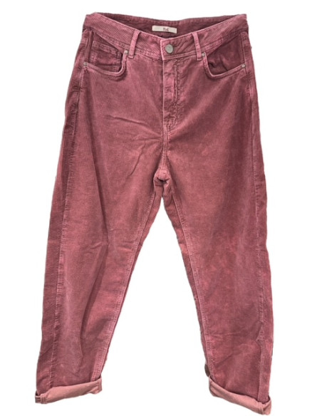 Pantalon velours Gala wash rosa Hod-Paris