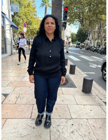 Blouse Songe black Hod-Paris