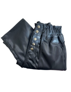 Pantalon Californie simili cuir black Hod-Paris