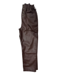 Pantalon Californie simili cuir mocha Hod-Paris 2