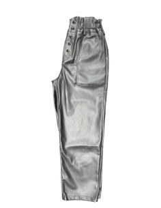 Pantalon Californie simili cuir silver Hod-Paris 2