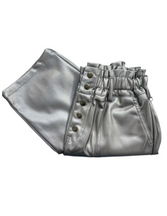 Pantalon Californie simili cuir silver Hod-Paris