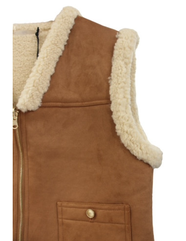 Veste sans manches Carolina camel Hod-Paris
