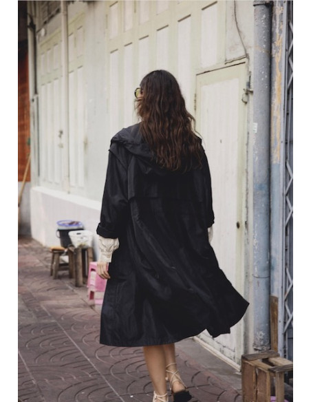 Trench capuche ALMA Hod-Paris