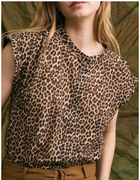 Chemise Amandine léopard Hod-Paris