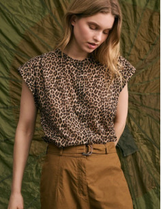 Chemise Amandine léopard Hod-Paris