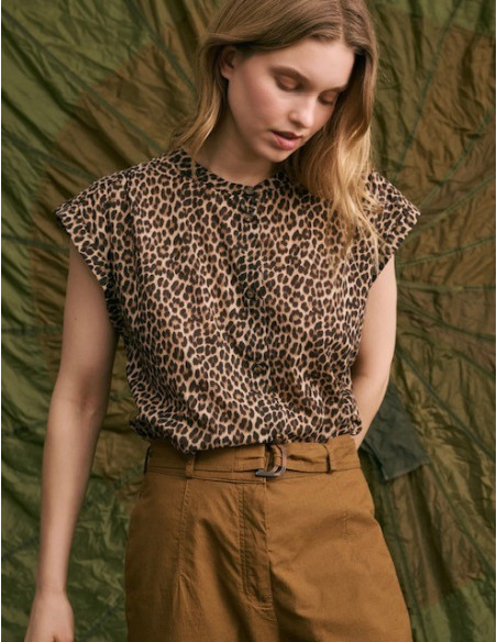 Chemise Amandine léopard Hod-Paris