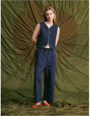Gilet masculin Christo prince navy Hod-Paris