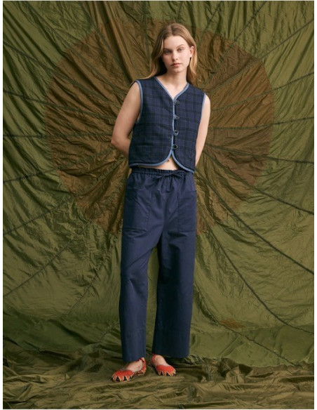 Gilet masculin Christo prince navy Hod-Paris