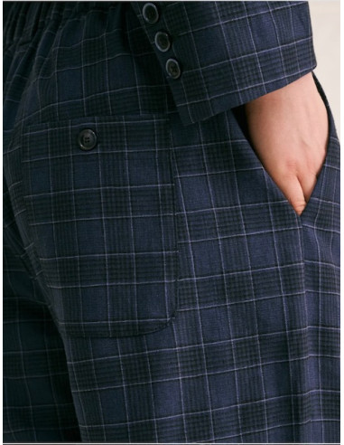 Pantalon Harpe prince navy Hod-Paris