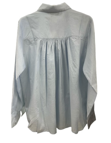 Chemise Madrid voile de coton pacific Hod-Paris