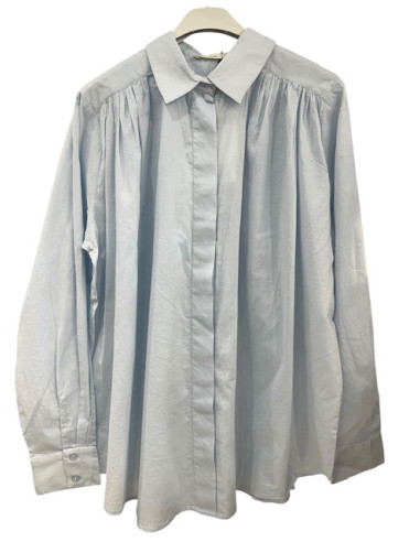 Chemise Madrid voile de coton pacific Hod-Paris